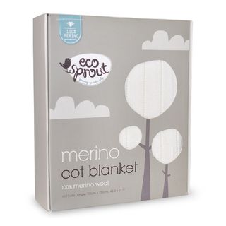 100% Merino Wool Cot Blanket