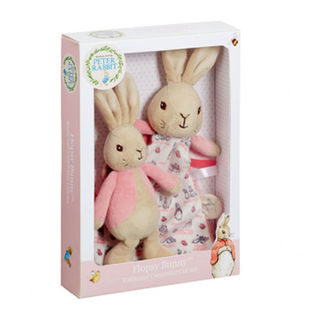 Flopsy Bunny Rattle and Comforter Gift Set