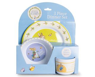 Peter Rabbit 3 Piece Dinner Set