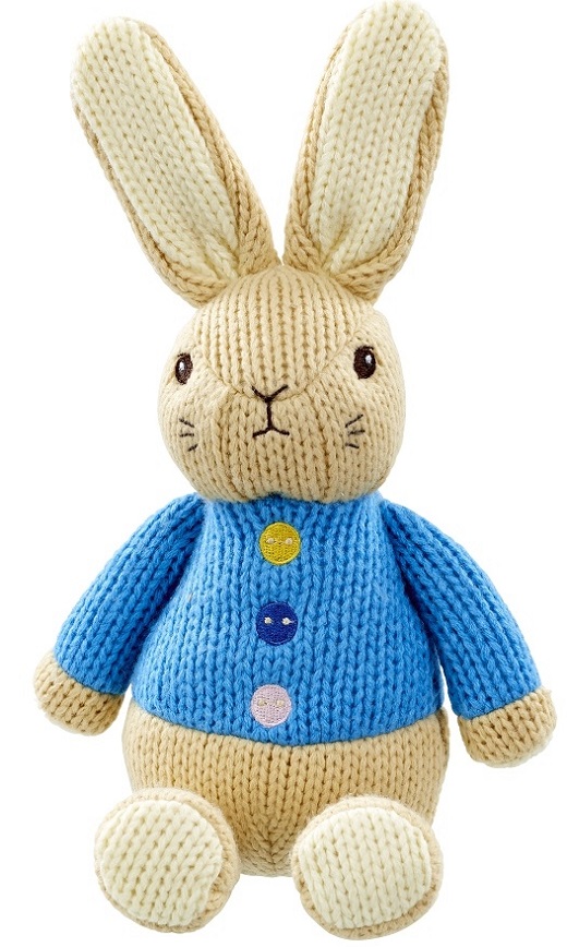 Peter Rabbit Made with Love Knitted Toy