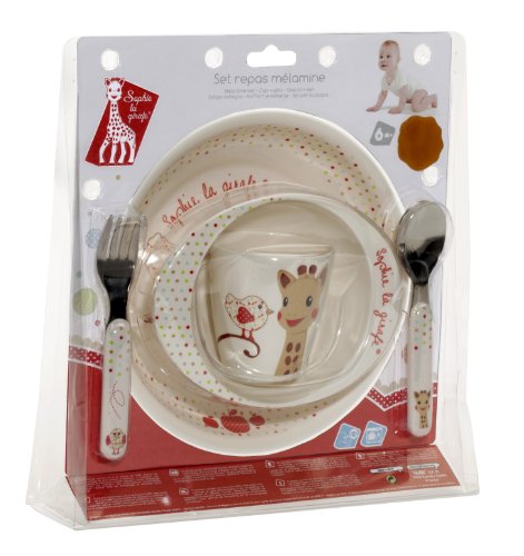 Sophie the Giraffe Meal Time Set