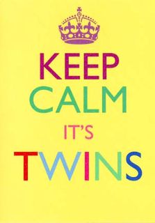 Baby Card - Twins