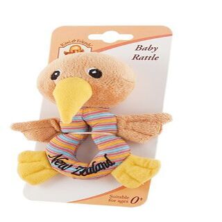 Kiwi Baby Rattle