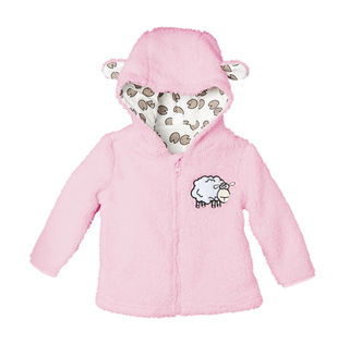 Pink Sherpa Hoodie