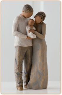 We Are Three Figurine