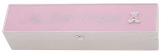 Pink Birth Certificate Holder