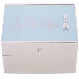 Blue Birth Certificate Holder