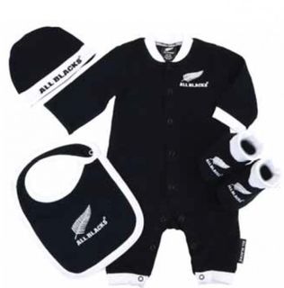 All Blacks Baby Gift Set 4 Piece