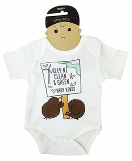 Keep NZ Clean Cotton Onesie