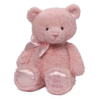 My First Teddy Medium Pink