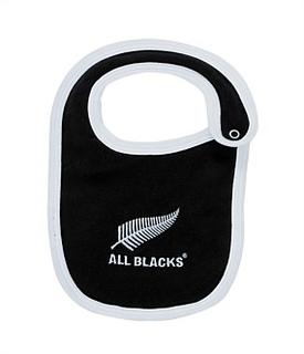 All Blacks Baby Bib